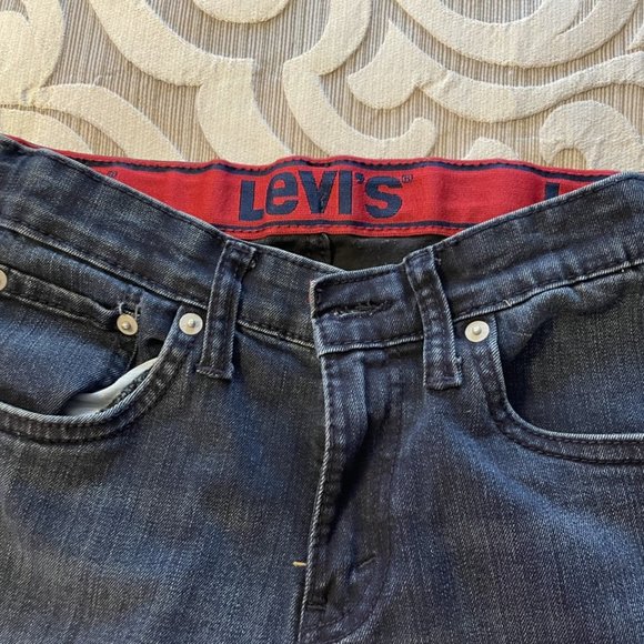 Boys Youth Levi's 511 Slim Straight Leg Classic Denim Blue Jeans Size 12 Regular - Picture 2 of 7